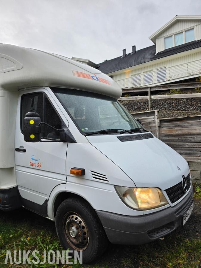 Mercedes-Benz Sprinter Cipro 55 2,7 CDI - 2003 - 4 sengeplasser.