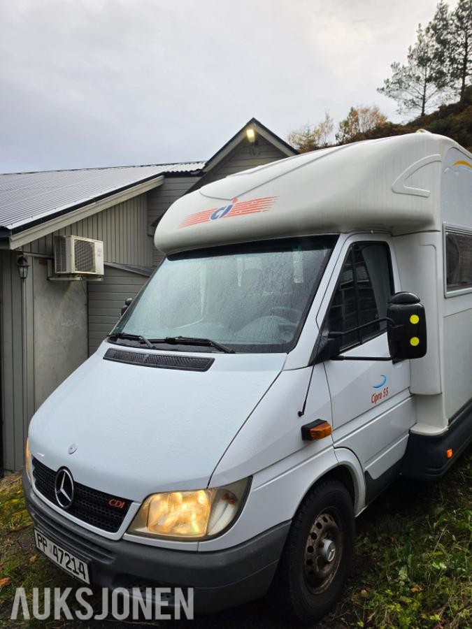 Mercedes-Benz Sprinter Cipro 55 2,7 CDI - 2003 - 4 sengeplasser.
