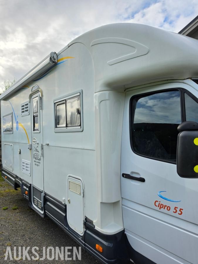 Mercedes-Benz Sprinter Cipro 55 2,7 CDI - 2003 - 4 sengeplasser.