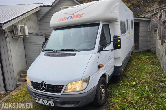 Mercedes-Benz Sprinter Cipro 55 2,7 CDI - 2003 - 4 sengeplasser.