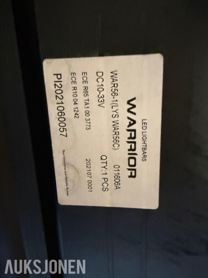 Varsellampe Warrior
