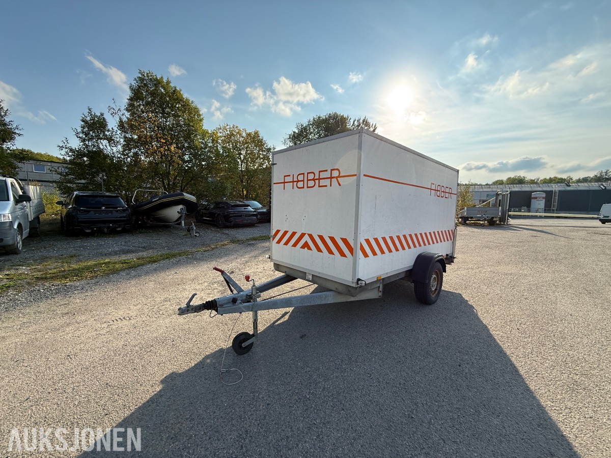 Gaupen A1330F skaphenger med kabeltrommel og diverse utstyr
