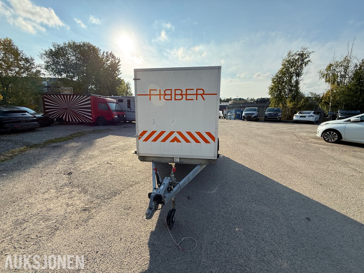 Gaupen A1330F skaphenger med kabeltrommel og diverse utstyr