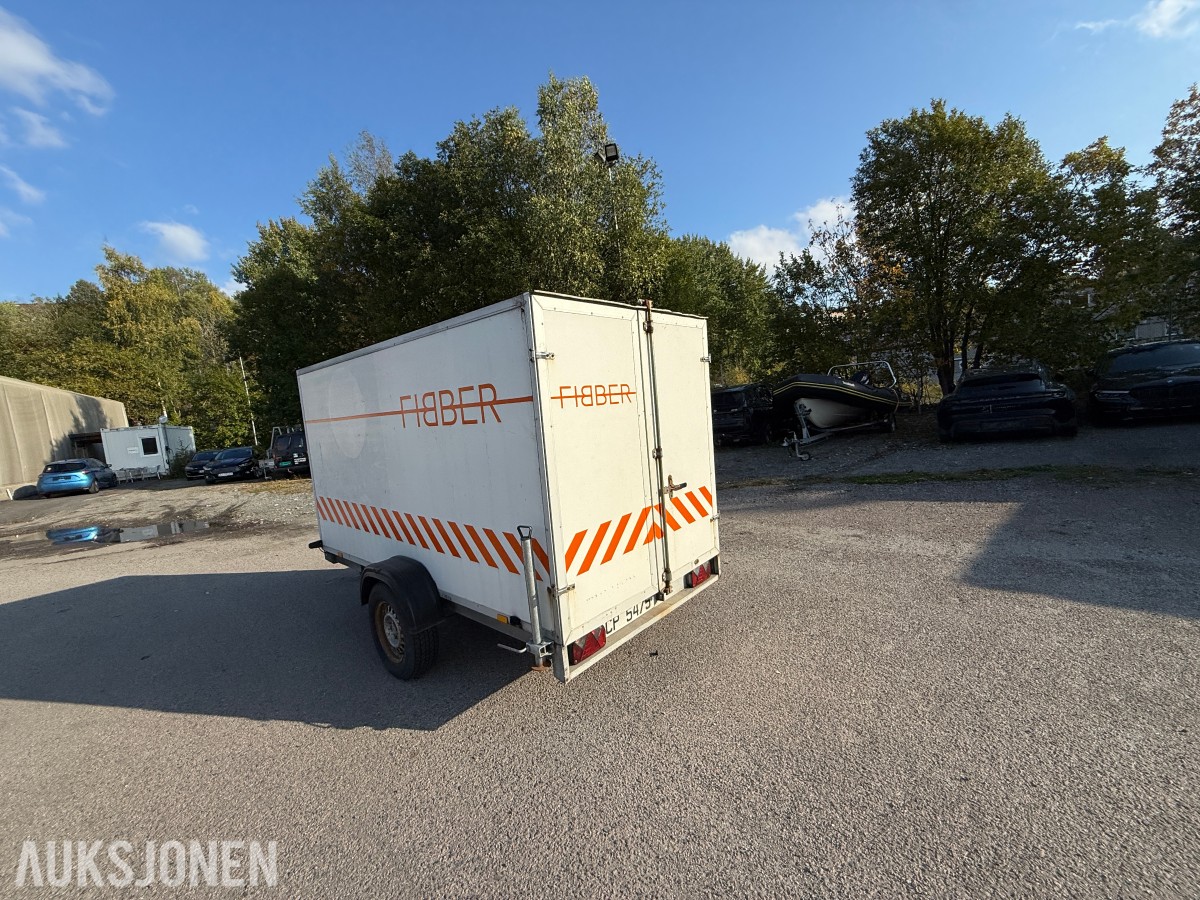 Gaupen A1330F skaphenger med kabeltrommel og diverse utstyr