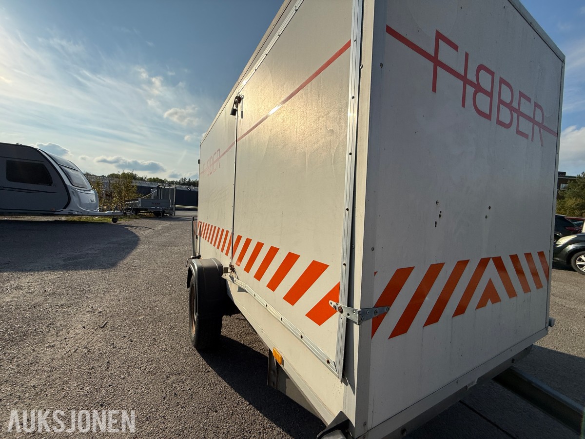 Gaupen A1330F skaphenger med kabeltrommel og diverse utstyr