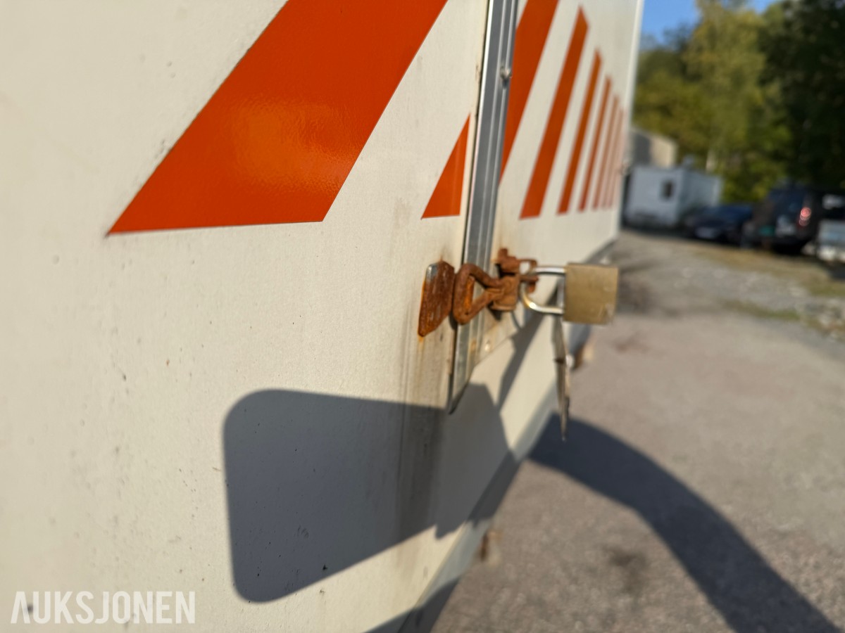 Gaupen A1330F skaphenger med kabeltrommel og diverse utstyr