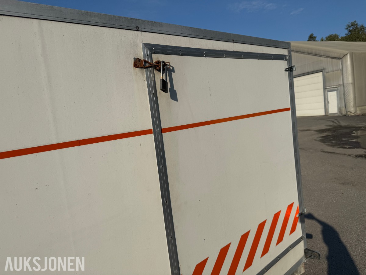 Gaupen A1330F skaphenger med kabeltrommel og diverse utstyr