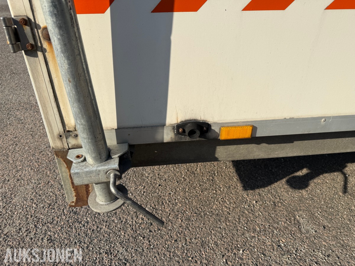 Gaupen A1330F skaphenger med kabeltrommel og diverse utstyr