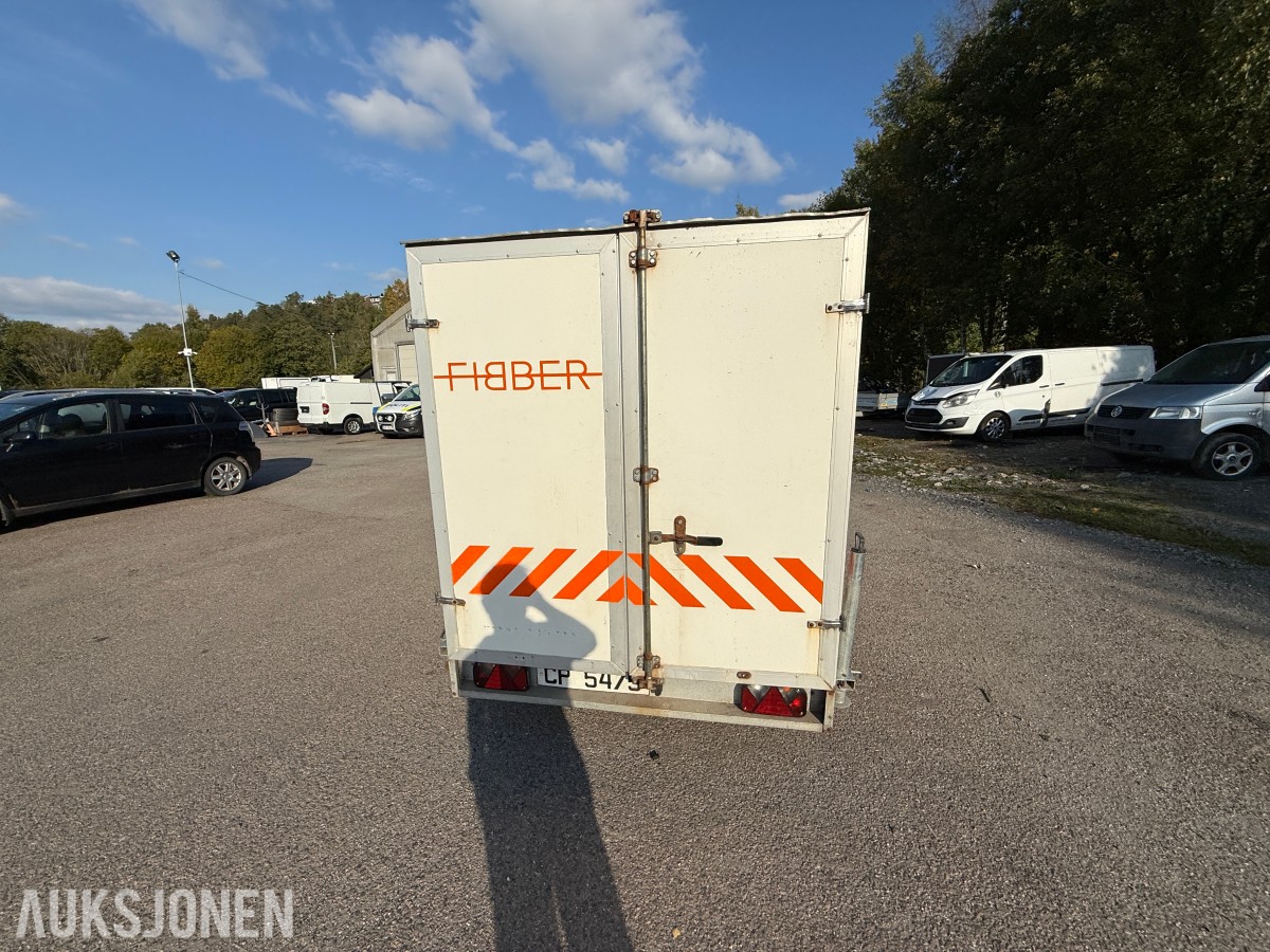 Gaupen A1330F skaphenger med kabeltrommel og diverse utstyr