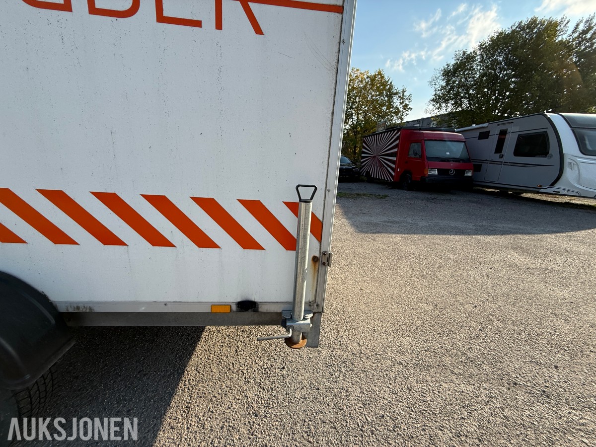 Gaupen A1330F skaphenger med kabeltrommel og diverse utstyr