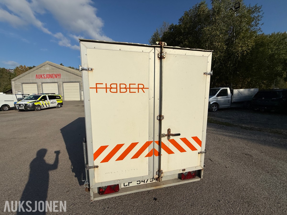 Gaupen A1330F skaphenger med kabeltrommel og diverse utstyr