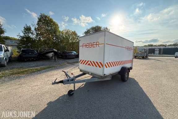 Gaupen A1330F skaphenger med kabeltrommel og diverse utstyr