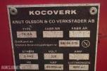 1981 Kocoverk TA 5A byggtørke 