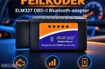 OBD 2 scanner Bluetooth for iPhone eller samsung og PC