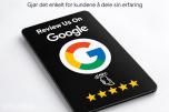 Google anmeldelse kort til bedrift 