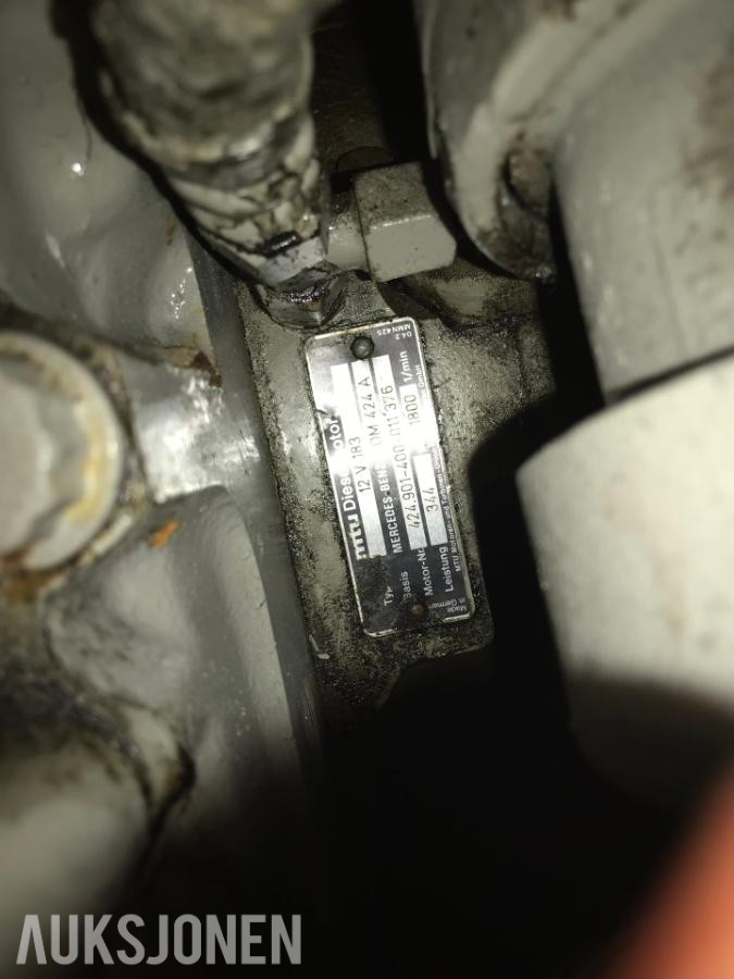 Mercedes/MTU 12V 183 med TwinDisk gir - båtmotor - ingen minstepris