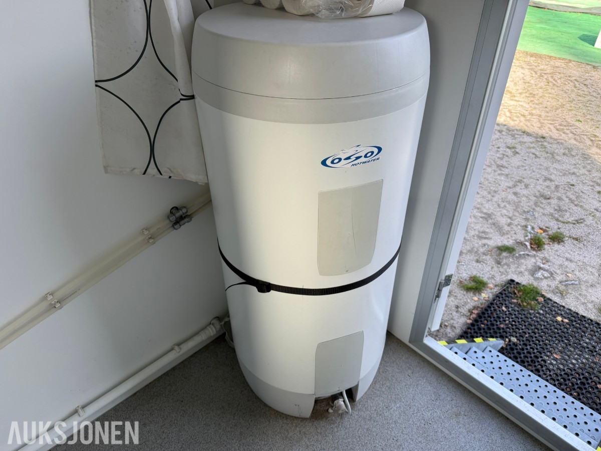 Arnpro 550MB sanitærbrakke – 3 separate bad med dusj/WC – 230/400V 