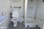 Arnpro 550MB sanitærbrakke – 3 separate bad med dusj/WC – 230/400V 