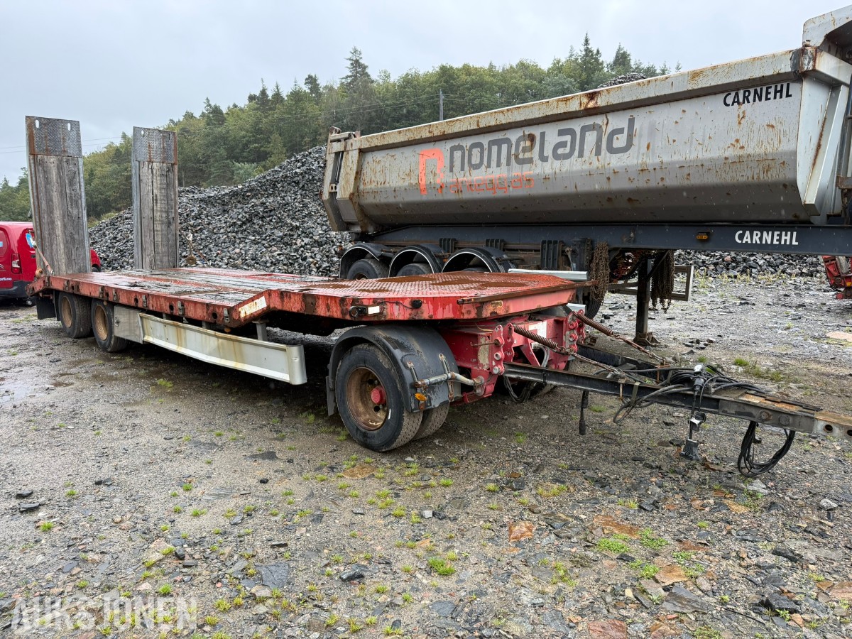 2010 Damm SL-28M maskinhenger , kjørebruer , rep objekt