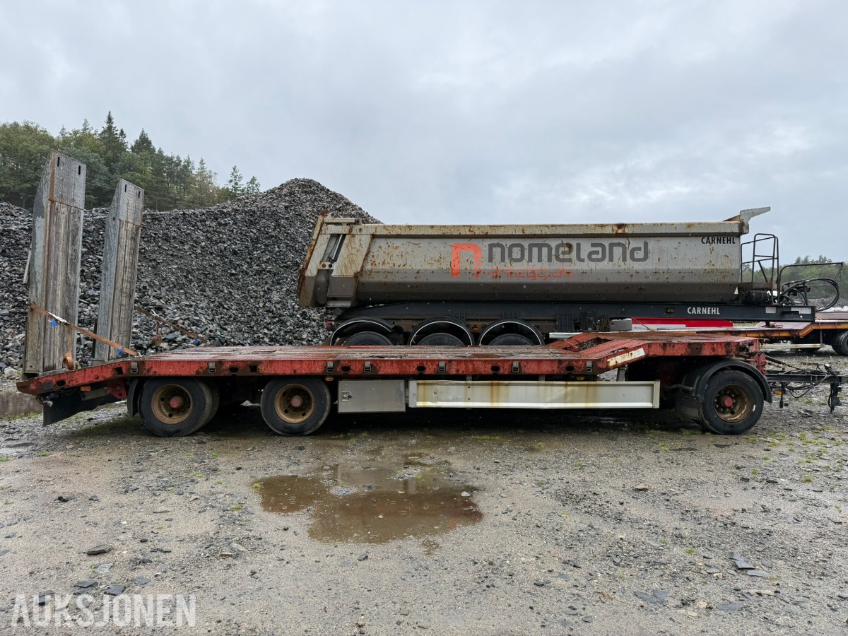 2010 Damm SL-28M maskinhenger , kjørebruer , rep objekt