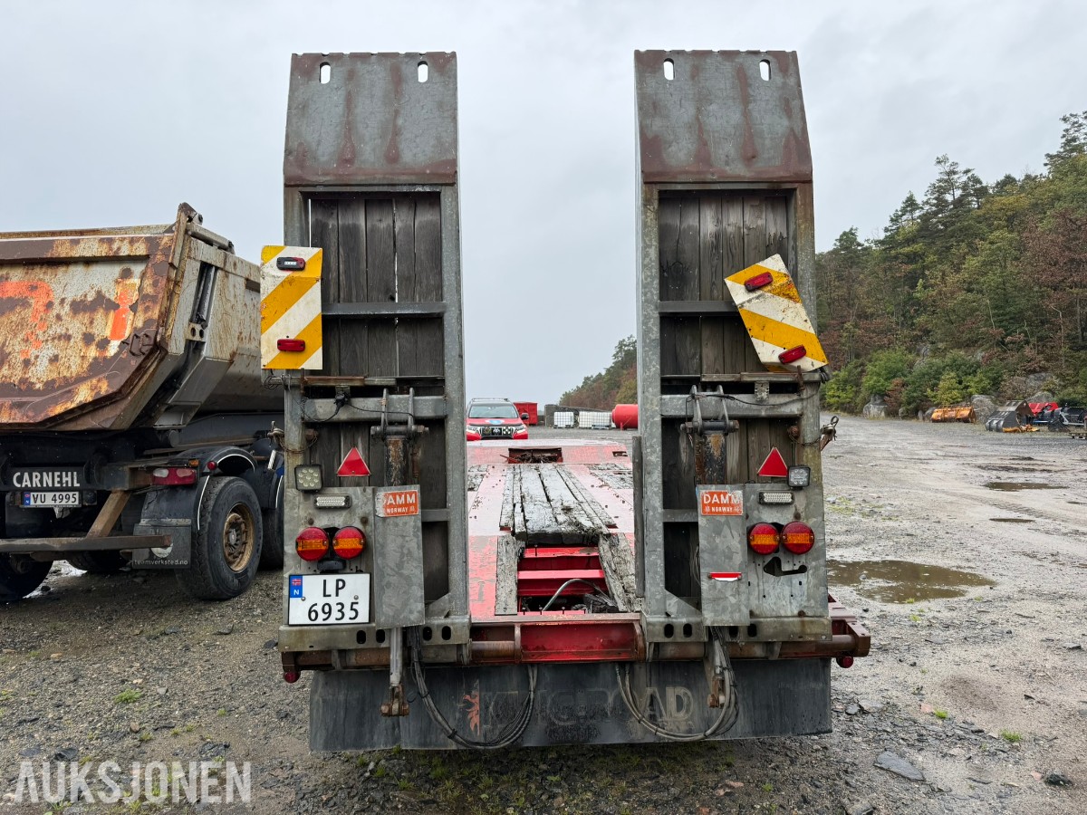 2010 Damm SL-28M maskinhenger , kjørebruer , rep objekt
