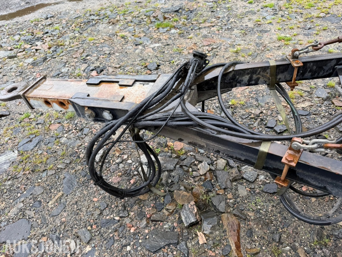 2010 Damm SL-28M maskinhenger , kjørebruer , rep objekt