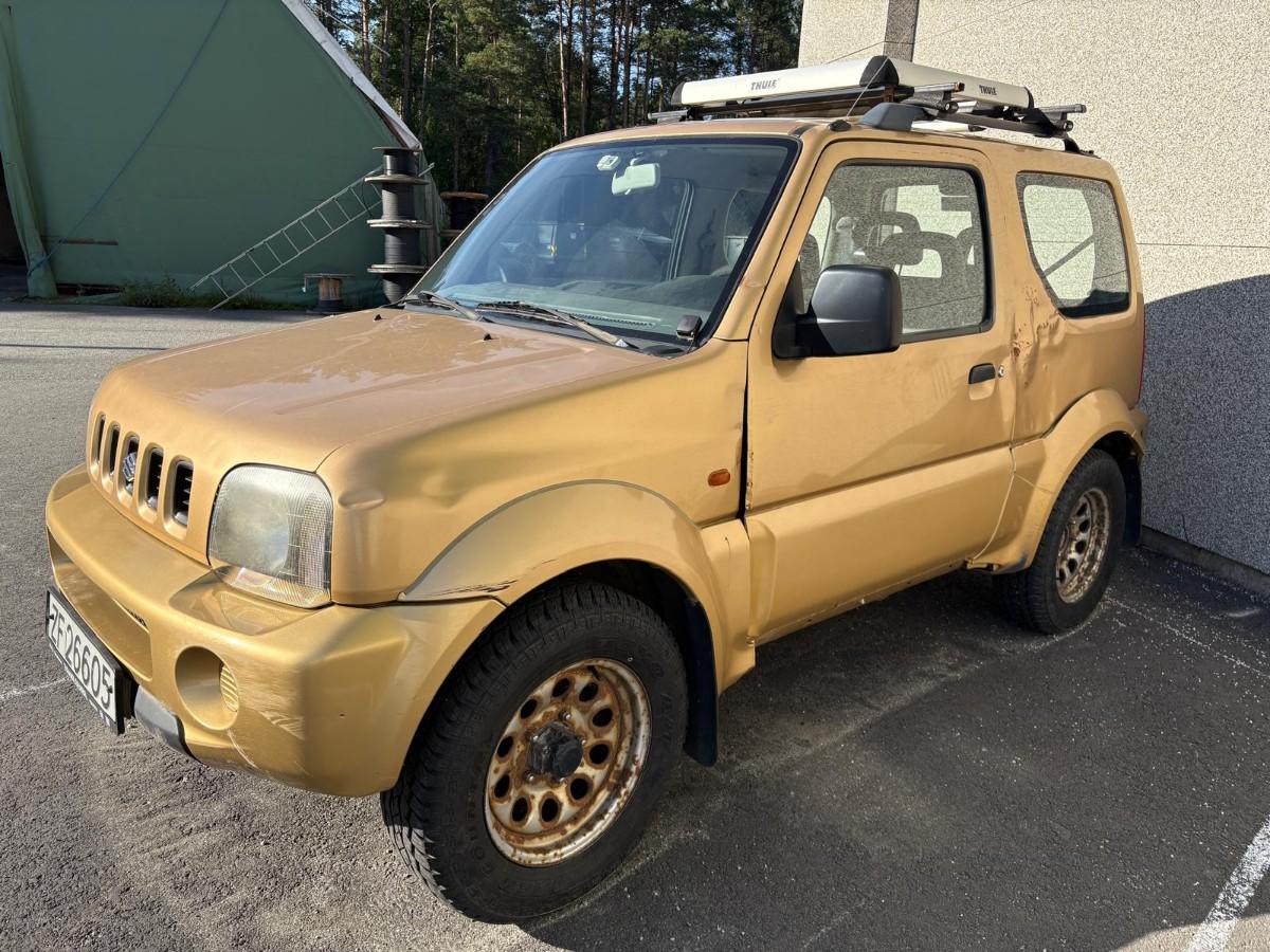 2000 Suzuki JIMNY 1.3-80 4X4– REP-OBJEKT – Hengerfeste – Thule takgrind - mangellapp