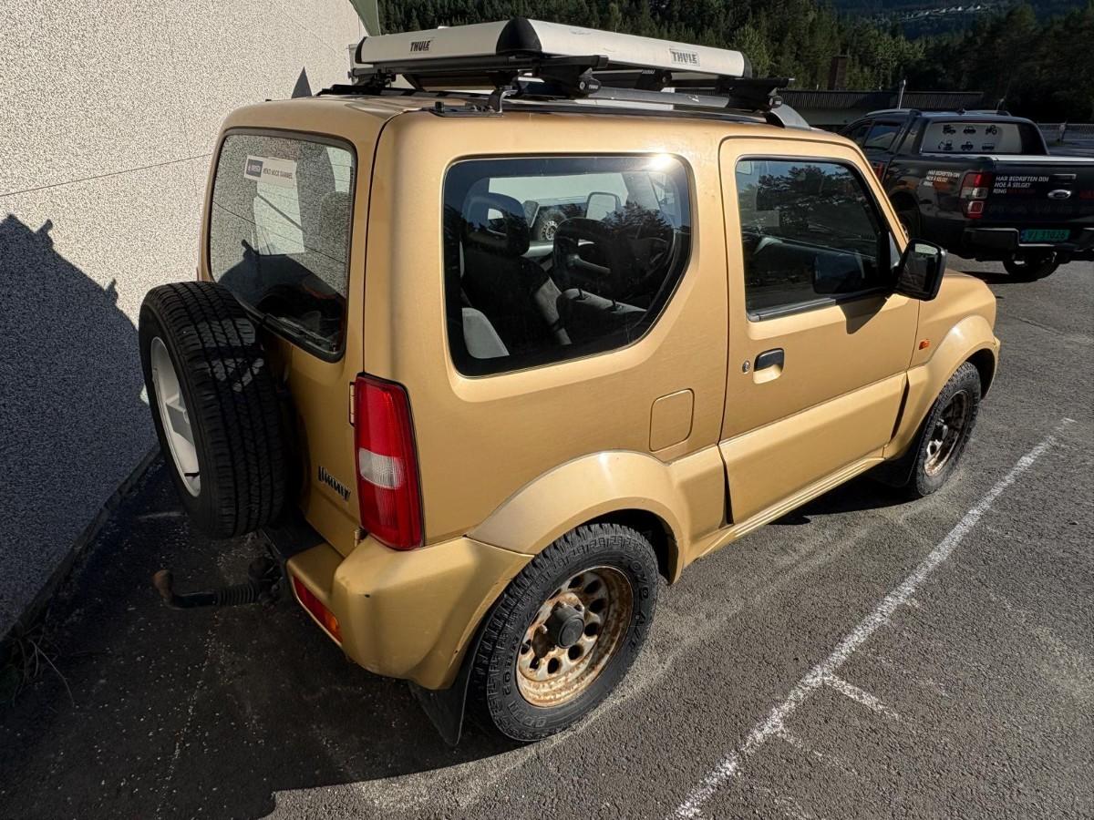 2000 Suzuki JIMNY 1.3-80 4X4– REP-OBJEKT – Hengerfeste – Thule takgrind - mangellapp
