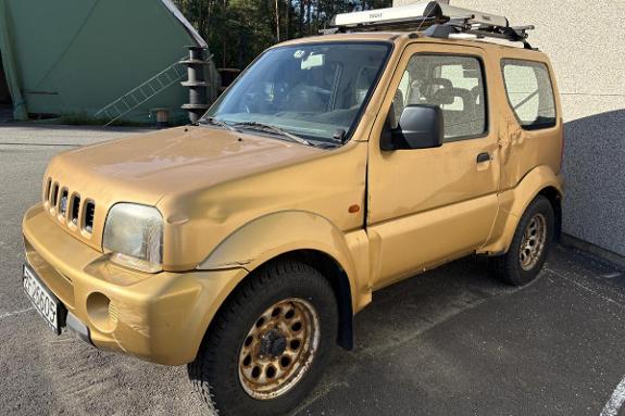 2000 Suzuki JIMNY 1.3-80 4X4– REP-OBJEKT – Hengerfeste – Thule takgrind - mangellapp