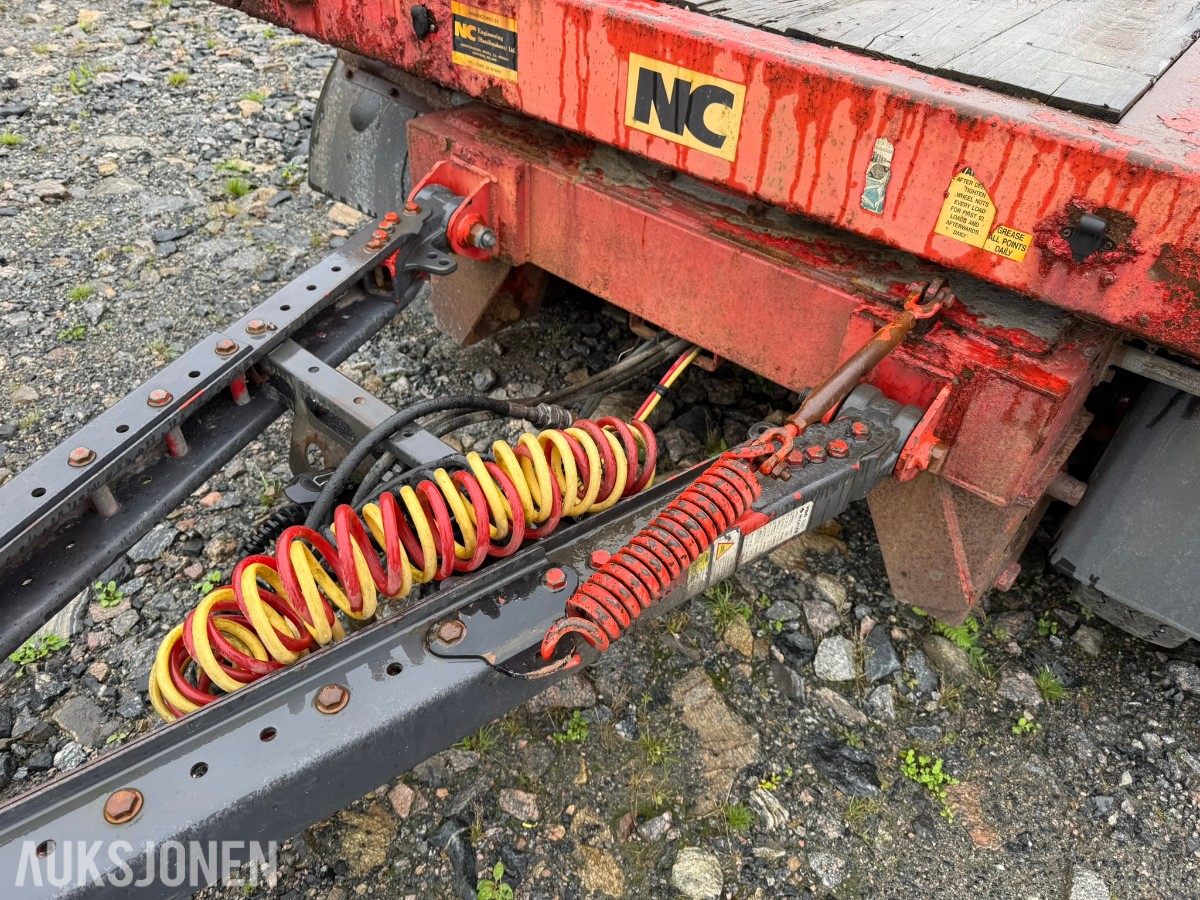 2012 NC Maskinhenger JA-30-L , 3 aksler, kjørebruer, rep.objekt