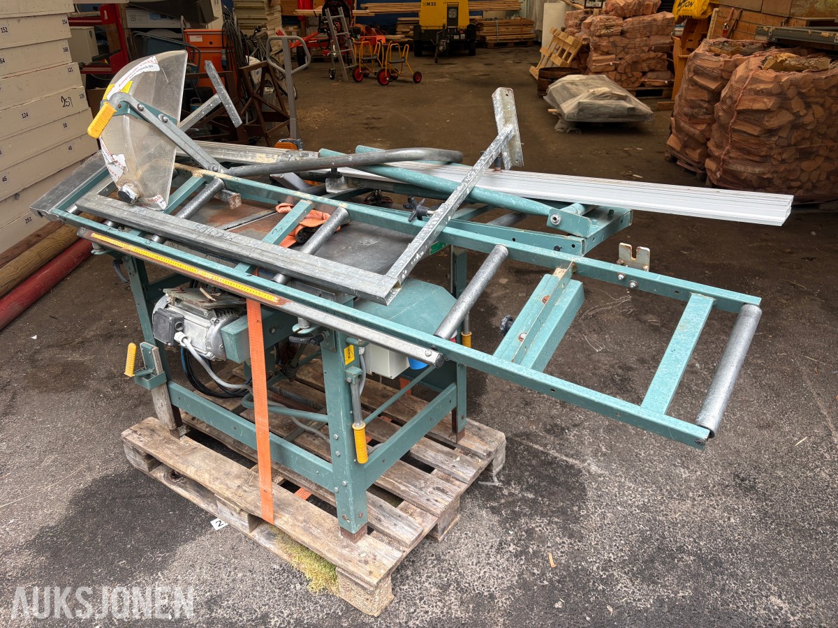 2016 Ernex 1603 byggsag / bordsag med sagbord