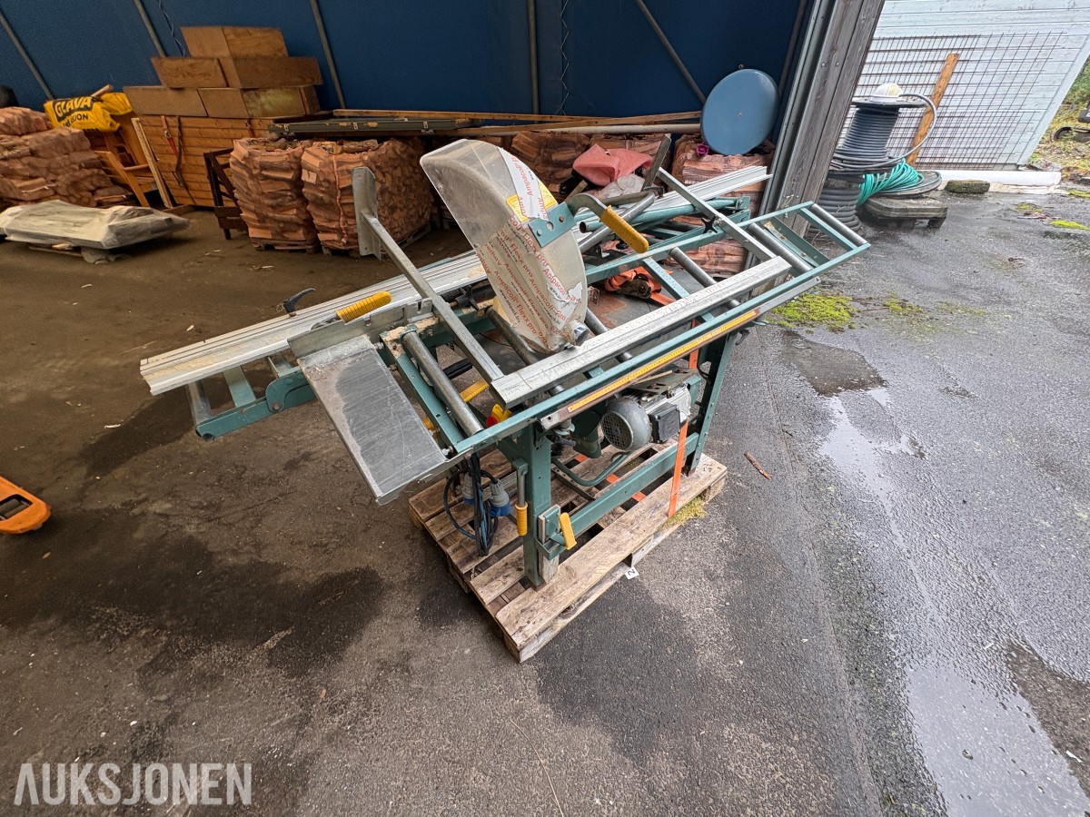 2016 Ernex 1603 byggsag / bordsag med sagbord