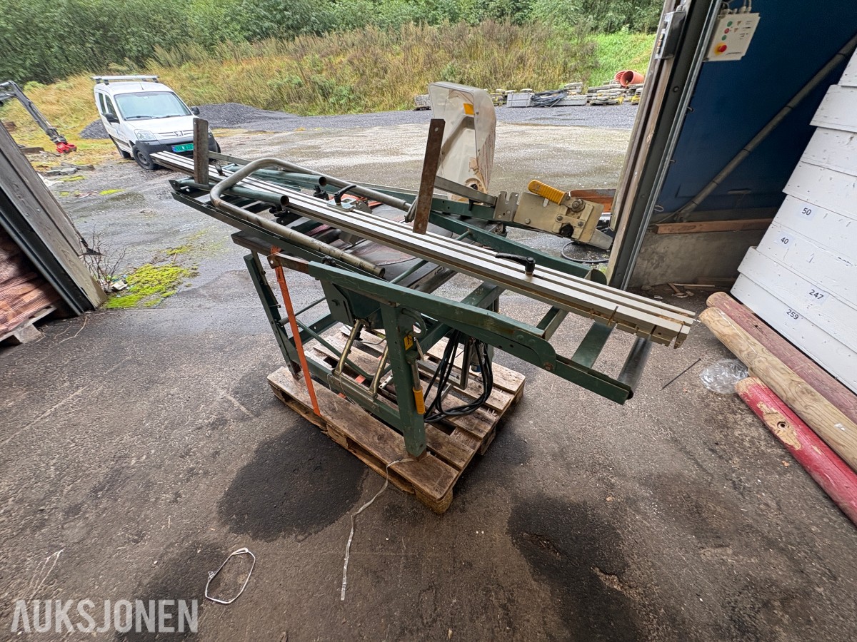 2016 Ernex 1603 byggsag / bordsag med sagbord