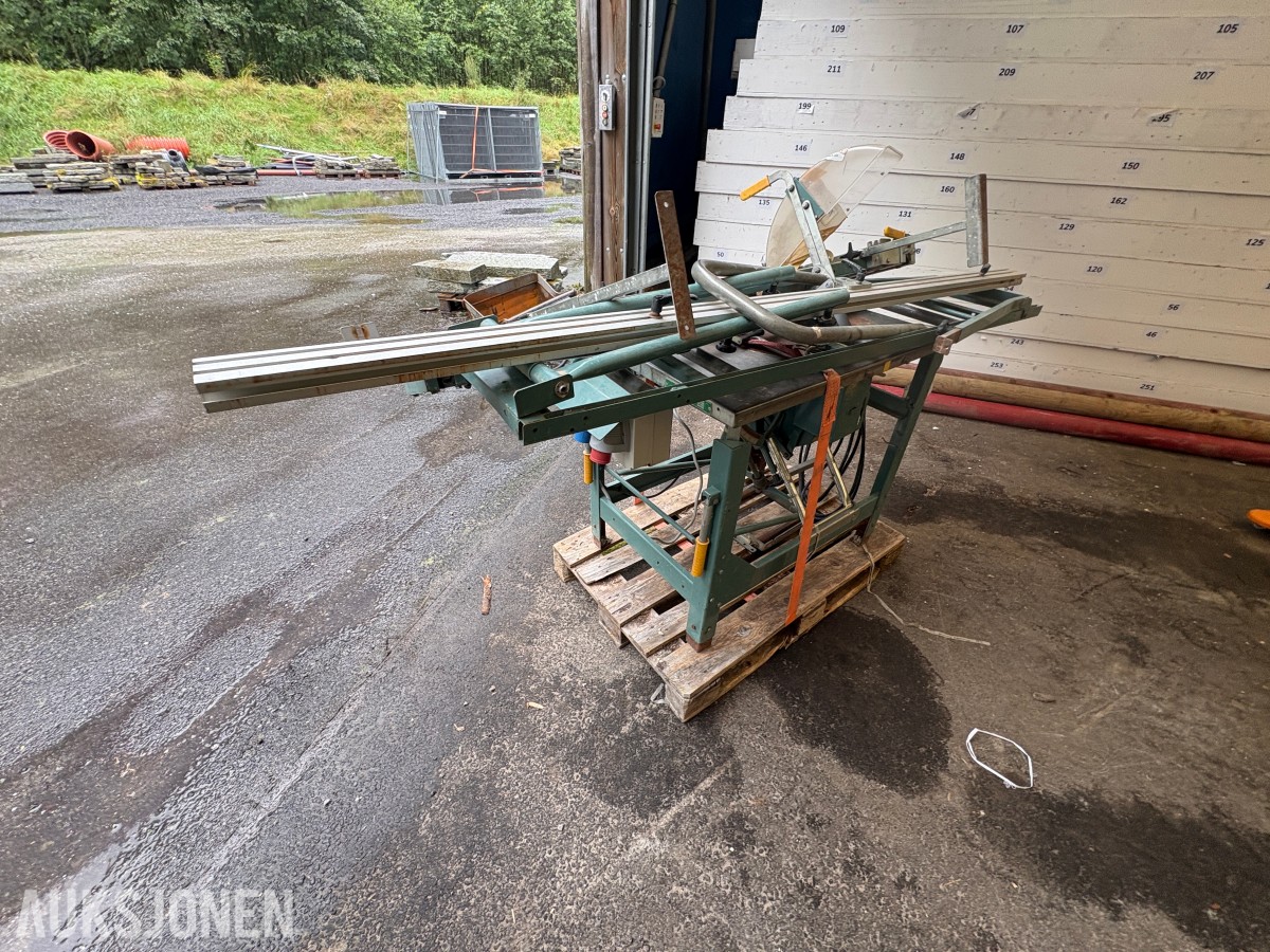 2016 Ernex 1603 byggsag / bordsag med sagbord