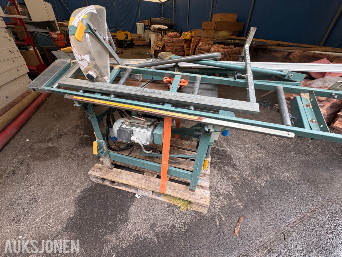 2016 Ernex 1603 byggsag / bordsag med sagbord