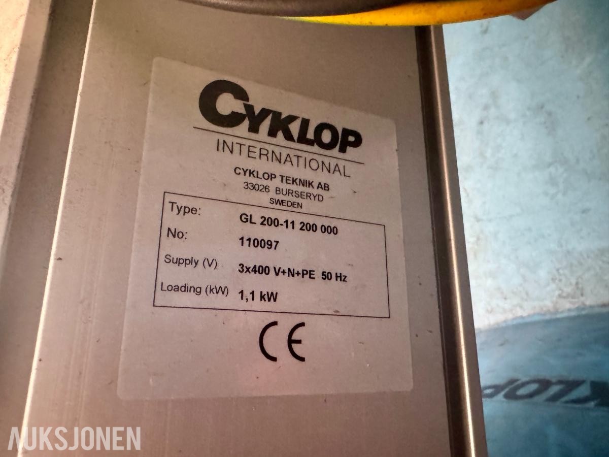 Cyklop GL 200-11 pallestrekker - pakkemaskin