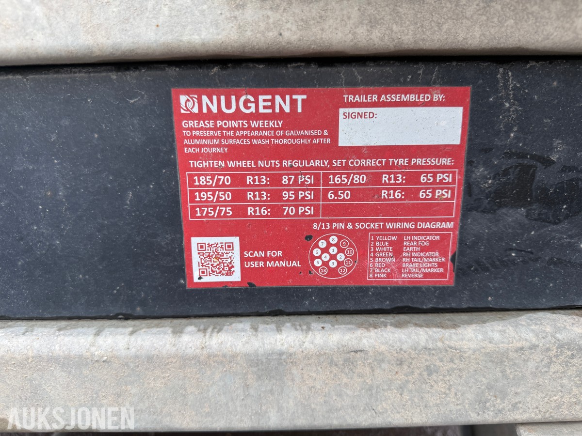 2023 Tysse XTREME 6802V2T tipphenger 3500 kg