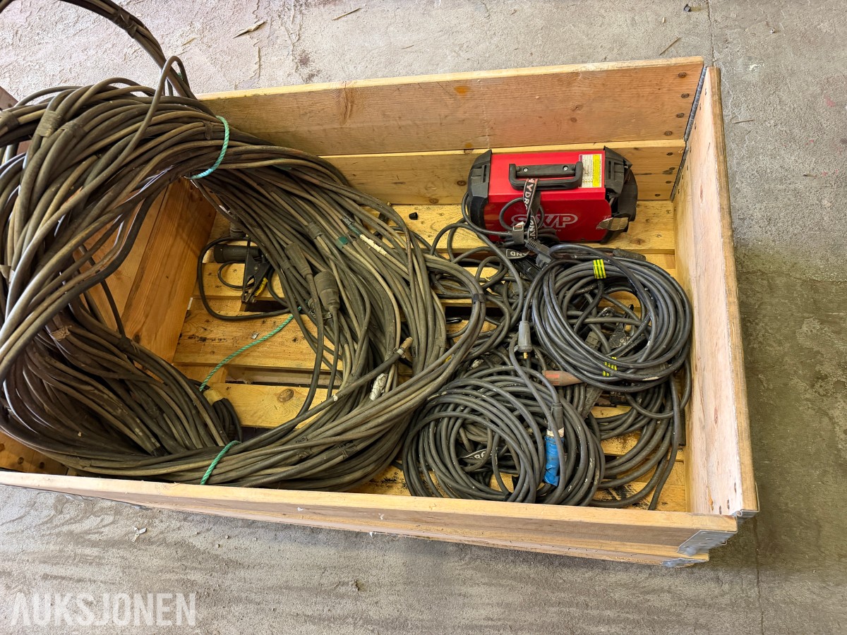 SWP SEAL WELD PRO SVEISEAPPARAT OG DIVERSE SVEISEKABLER