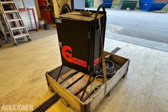 GARO HS 63 hovedsentral/byggestrømskap for 230 V - Modell HS 63.