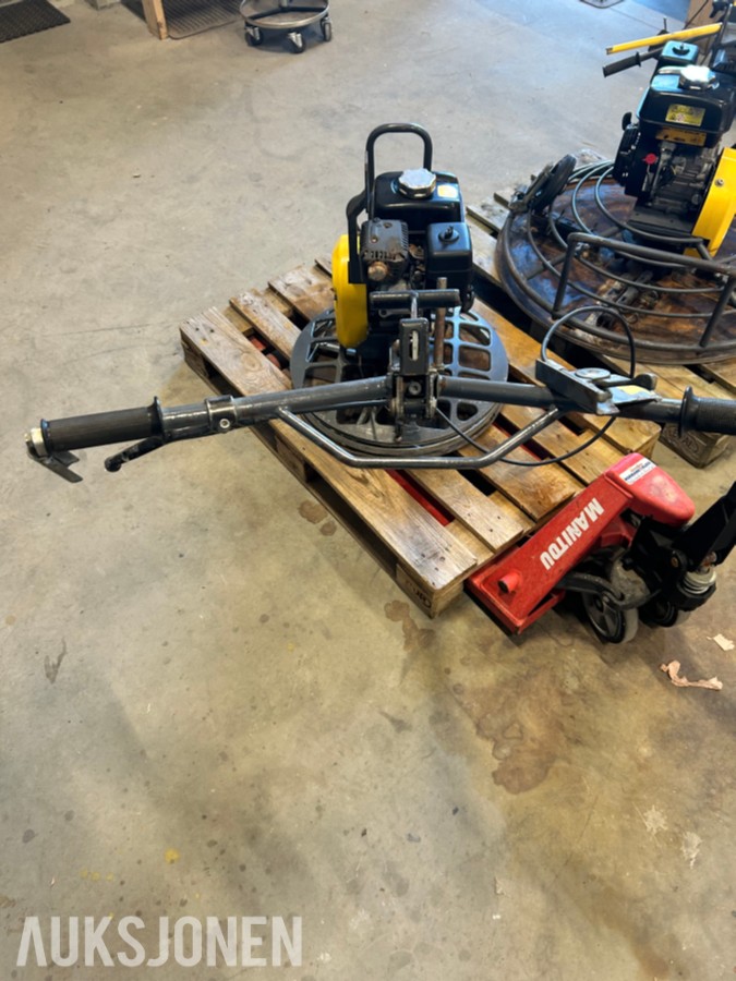 2012 Atlas Copco BG240 glattemaskin Ø600 mm | Bensindrevet | Reparasjonsobjekt