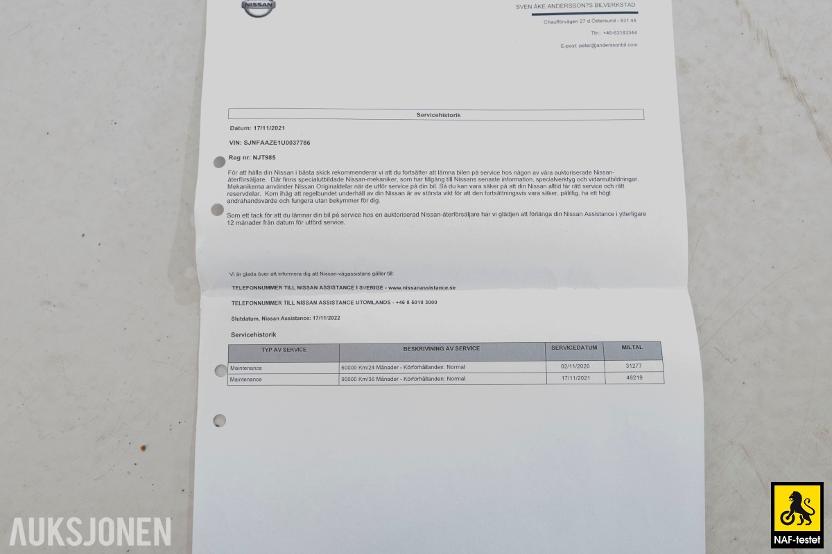 2018 Nissan Leaf 40 KWH TEKNA BOSE ACC 360-KAMERA VARMER NAVI