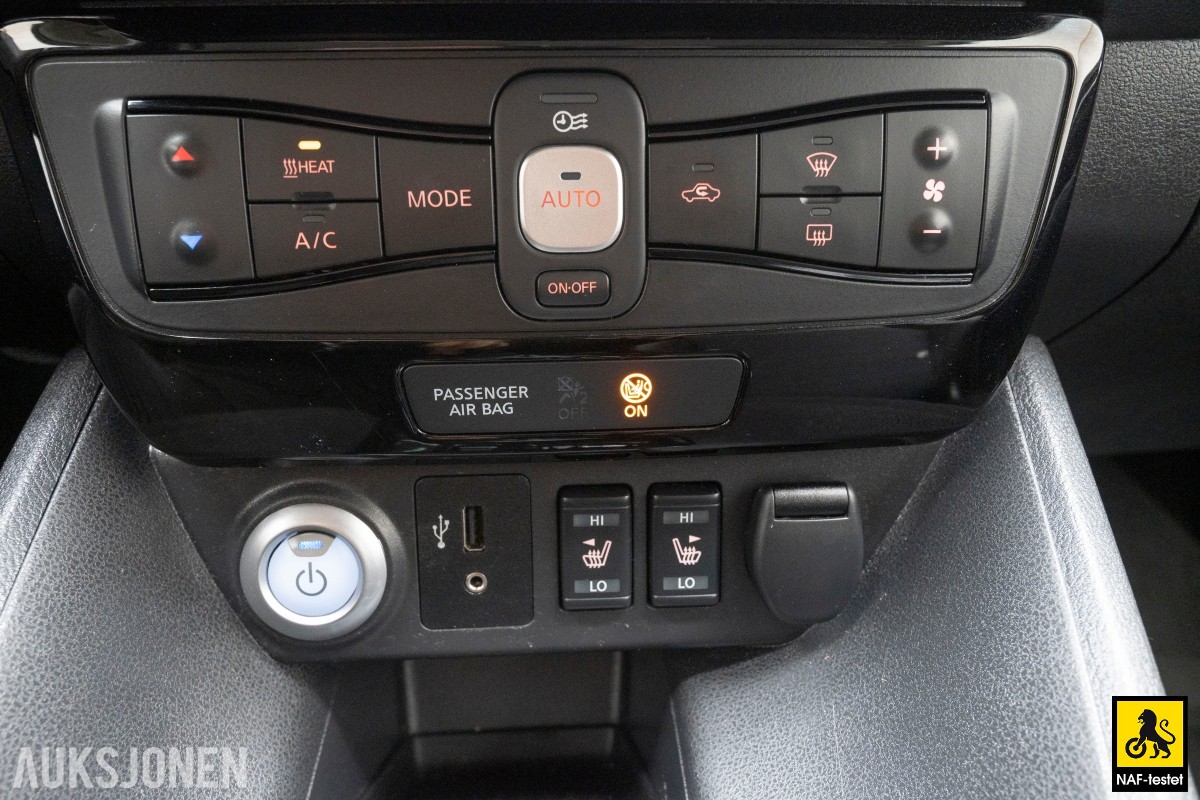 2018 Nissan Leaf 40 KWH TEKNA BOSE ACC 360-KAMERA VARMER NAVI