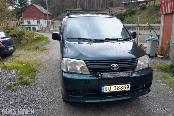 2006 Toyota HiAce 4x4 lang 6 seter hengerfeste  eu ok 09.2028