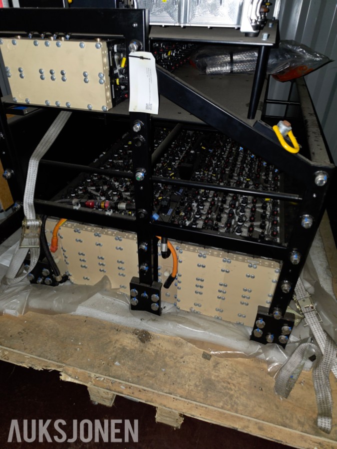 CA 2020 BATTERIPAKKE 95 KWH MED RAMME – 666 V NOMINELL