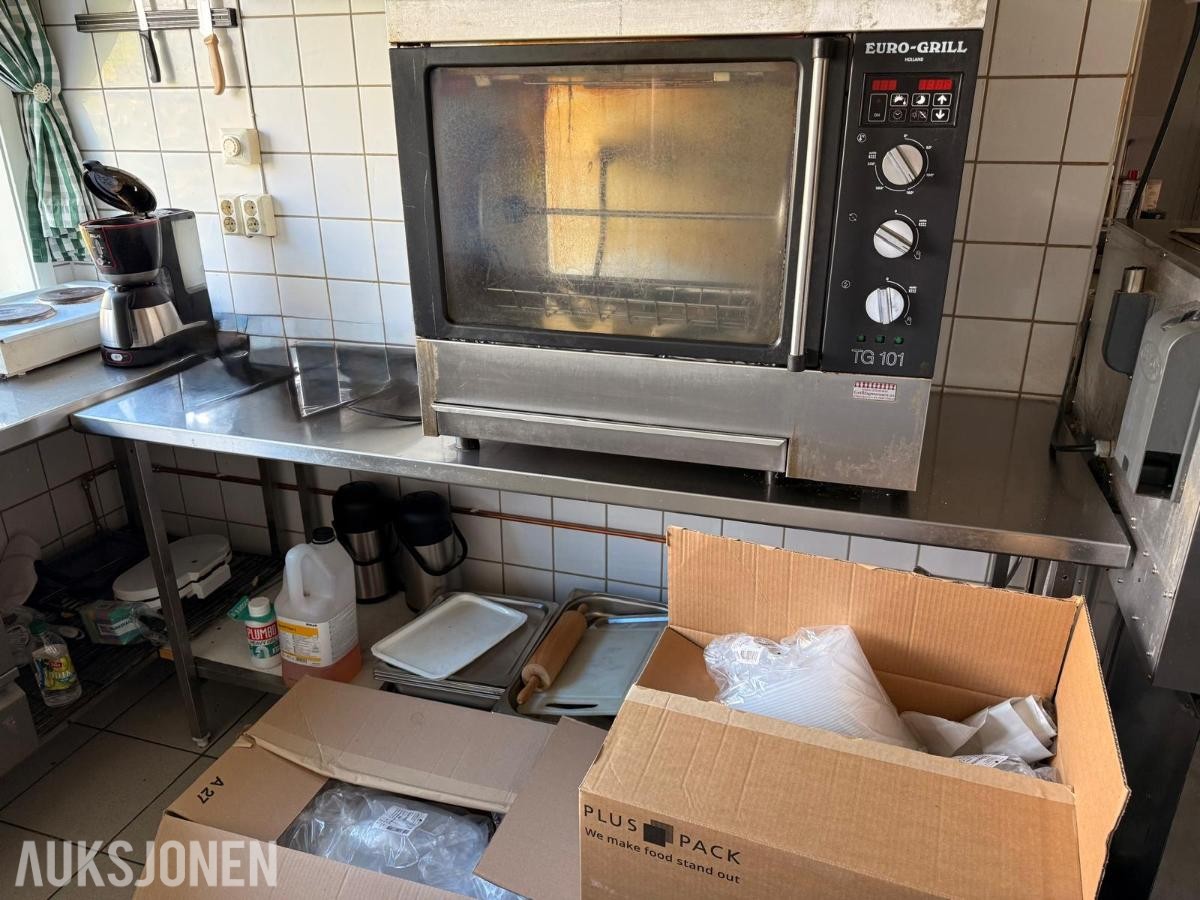 EuroGrill Holland TG-101-E – profesjonell elektrisk kyllinggrill / rotisserie 