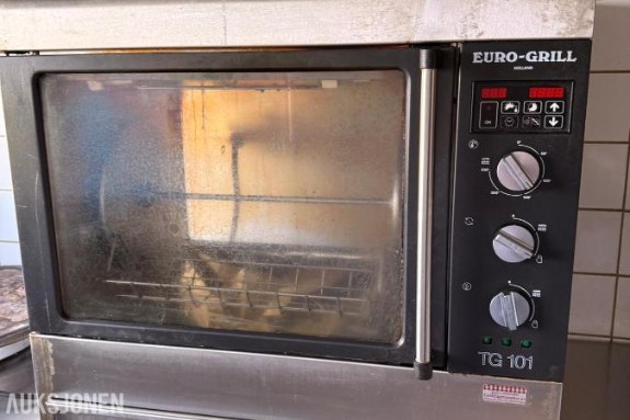 EuroGrill Holland TG-101-E – profesjonell elektrisk kyllinggrill / rotisserie
