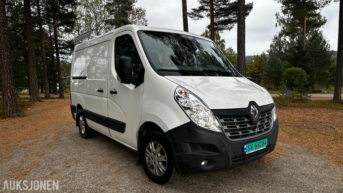 2016 RENAULT MASTER 2.3D 110HK LAV KM EKSTRA-ISOLERT VAREBIL EU-OK 03.28