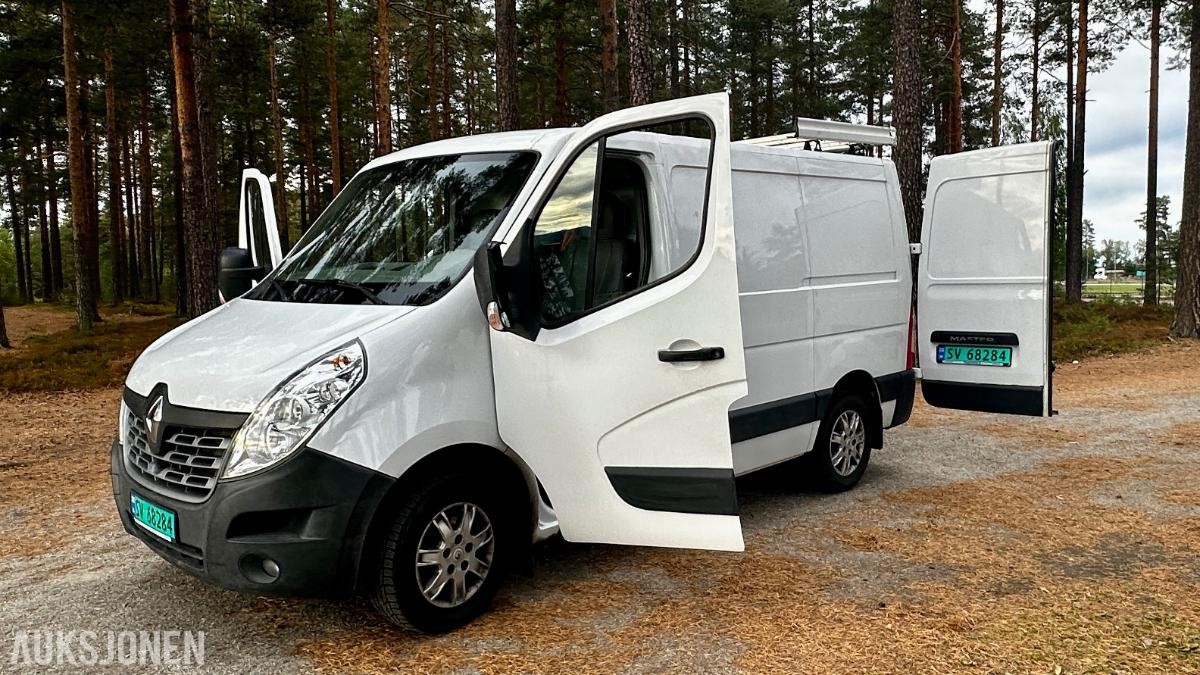 2016 RENAULT MASTER 2.3D 110HK LAV KM EKSTRA-ISOLERT VAREBIL EU-OK 03.28