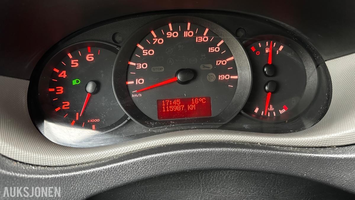 2016 RENAULT MASTER 2.3D 110HK LAV KM EKSTRA-ISOLERT VAREBIL EU-OK 03.28