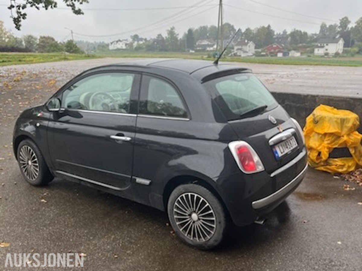 2011 Fiat 500 1.2, 98500km, Reparasjonsobjekt